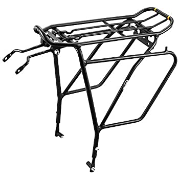 【中古】【輸入品・未使用】Ibera(イベラ)PakRak自転車用ツーリングキャリア プラス+IB-RA5(ディスクブレーキ取付具付属)フレーム搭載(バッグは含みません)｜スカイマーケットプラス