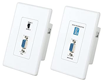 【中古】【インポート品・未当てはめる】VGA Extender over UTP最高限度100米突/ 300フート???壁一皿手あい