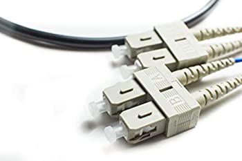 【中古】【輸入品・未使用】30M OM2 SC SC ファイバーパッチケーブル | インドア/アウトドア デュプレックス 50/125 SC - SC マルチモードジャンパー 30メートル (96フィー