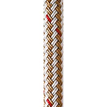 【中古】【輸入品・未使用】DOCKLINE二重三つ編み3?/ 4?x 25?ftホワイト???ゴールド