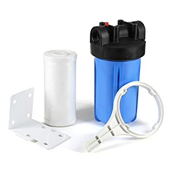 【中古】【輸入品・未使用】Whole家10?%ﾀﾞﾌﾞﾙｸｫｰﾃ% Bigブルーサイズ水ろ過システム3層のろ過、堆積物とCTO 1?%ﾀﾞﾌﾞﾙｸｫｰﾃ% NPT W / PR
