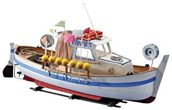 【中古】【インポート品・未当て嵌める】木製帆船ひな形 マモリミニ MM72 モビーディック