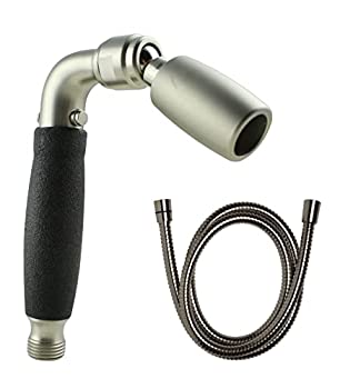 【中古】【輸入品・未使用】High Sierra 'sソリッドメタルハンドヘルドヘッドslip-freeグリップ、Trickleバルブ、メタル72?%ﾀﾞﾌﾞﾙｸｫｰﾃ%すべてhose- WaterSense証明書低フロ
