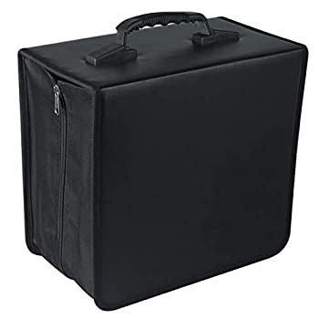 【中古】【輸入品・未使用】Fasmov 400ディスクCD / DVDバインダーDVD財布型ケースwithブラックCDストレージページ
