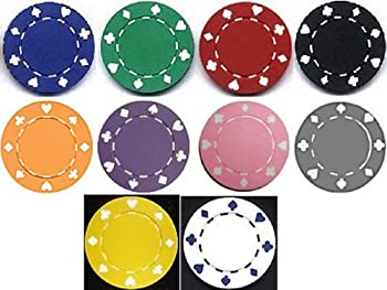 【中古】【輸入品・未使用】Suited 11.5?GM 1000バルクPoker Chips???Choose｜スカイマーケットプラス