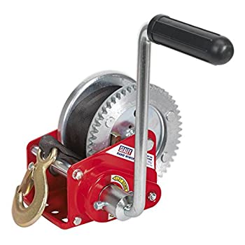 【中古】【輸入品・未使用】Sealey Geared Hand Winch withブレーキ&ウェビング540?kg容量gww1200b