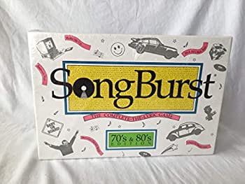 【中古】【インポート品・未当てはめる】Song Burst 70\u0027s and 80\u0027s Edition The Complete-The-Lyric Game Board Game
