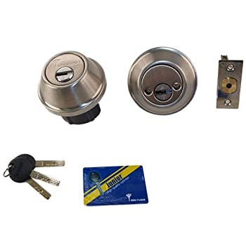 【中古】【輸入品・未使用】Mul-T-Lock Cronus 高セキュリティグレード2 ダブルシリンダー デッドボルト 2-3/8または2-3/4 調節可能なバックセット 商業および住宅用金属ま