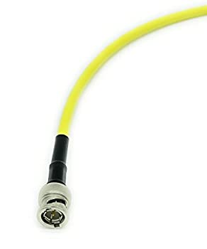 【中古】【インポート品・未当てはめる】200フート AV-Cables 3G/6G 固定ディスク SDI BNC 有線テレビ Belden 1505A RG59 - 黄色 (200フート)