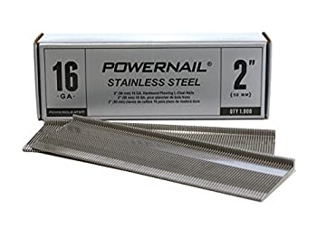【中古】【インポート品・未当て嵌める】Powernail 2?%ﾀﾞﾌﾞﾙｸｫｰﾃ% 16?Gageステンレス鋼スチール写真Powercleats 1?%ｶﾝﾏ% 000