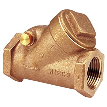 【中古】【インポート品・未当てはめる】NIBCO T-433-Y Cast Bronze Check Valve%ｶﾝﾏ% Silent Check%ｶﾝﾏ% Class 150%ｶﾝﾏ% PTFE Seat%ｶﾝﾏ% 1-1/2 Female NPT Thread (FIPT) by Nibco