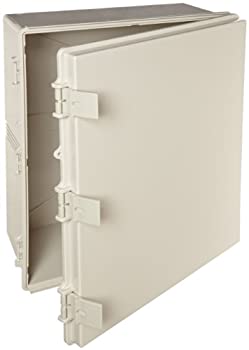 【中古】【インポート品・未当て嵌める】BUD Industries NBF-32034 Plastic ABS NEMA Economy Box with Solid Door%ｶﾝﾏ% 19-43/64 Length x 15-47/64 Width x 7-55/64 Height%ｶﾝﾏ% Light