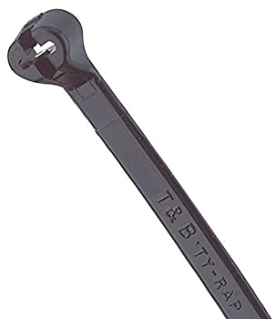 【中古】【輸入品・未使用】ケーブルタイで、標準、7.31。、ブラック、pk100