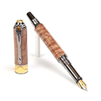 【中古】【インポート品・未当て嵌める】Art Deco筆???黒いことチタニウムand 22?ktゴールド???Pyinma