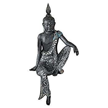 【中古】【輸入品・未使用】デザイントスカーノBodhisattva Discovering Nirvanaアジア像、ブロンズ