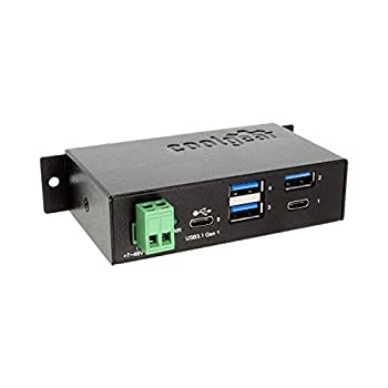 【中古】【輸入品・未使用】CoolGear USB C Hub 4ポートUSB 3.1?gen1?SuperSpeed USB Cアップストリーム