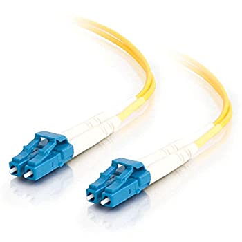 【中古】【輸入品・未使用】Cables To Go 25977 10m LC/LC Duplex 9/125 Single Mode Fiber Patch Cable - Yellow