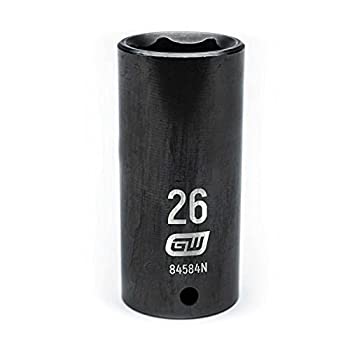 【中古】【輸入品・未使用】GEARWRENCH 1/2%ﾀﾞﾌﾞﾙｸｫｰﾃ% Drive 6 Pt. Deep Impact Socket%ｶﾝﾏ% 26mm - 84584N 141［並行輸入］｜スカイマーケットプラス