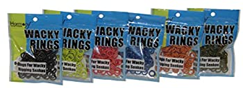 【中古】【輸入品・未使用】Wackyリング???Oリングfor Wackyリギング4???5?%ﾀﾞﾌﾞﾙｸｫｰﾃ% Senkoワーム(カラーバンドルパック???600?Orings )