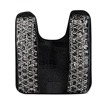 【中古】【輸入品・未使用】Popular Bath シナトラコレクション 輪郭ラグ ブラック
