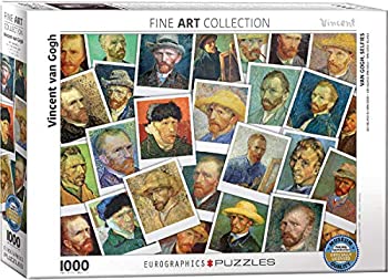 【中古】【輸入品・未使用】ジグソーパズル 1000ピース ユーログラフィックス ファン・ゴッホ自画像 6000-5308