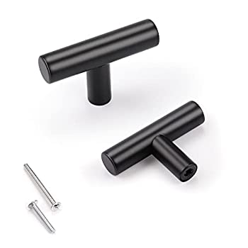 【中古】【輸入品・未使用】ブラックステンレススチールキャビネット&家具Pullsキッチンキャビネットハードウェア、ゲートハンドル、ユーロスタイルバーハンドルプル 25 Pac｜スカイマーケットプラス