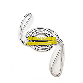 【中古】【輸入品・未使用】(4.6m%ｶﾝﾏ% White/Yellow) - Boat Line Rope Bungee - Heavy Duty Line for Launching%ｶﾝﾏ% Retrieving%ｶﾝﾏ% Mooring and Docking