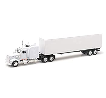 【中古】【輸入品・未使用】Kenworth W900 Plain White Unmarked 1/43 by New Ray 15843 by New Ray