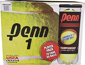 【中古】【インポート品・未当て嵌める】Penn プレーヤーズパック - 20缶(足し加える60球)