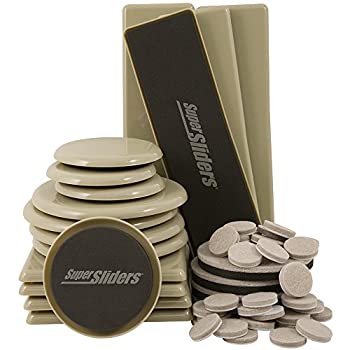【中古】【輸入品・未使用】移動でサーフェス保護スターターキット、再利用可能なスライダ、ドアバンパー、停止&フェルト???61ピース 52 Piece Kit ブラック 4912895N 1｜スカイマーケットプラス