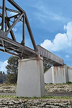 【中古】【輸入品・未使用】single-track RailroadブリッジコンクリートPiers Pkg ( 2?)???-キット???5???1?/ 8?x 1???1?/ 8?x 3???3?/ 4?%ダブルクォーテ% W / Cutwater 13?x 2.|スカイマーケットプラス
