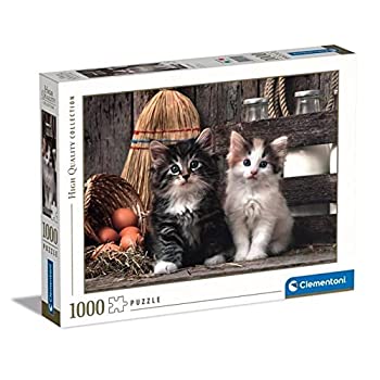 【中古】【輸入品・未使用】Clementoni ラブリー 子猫 ジグソーパズル 1000ピース イタリア製｜スカイマーケットプラス