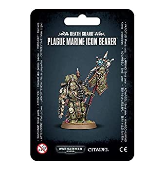 【中古】【輸入品・未使用】Death Guard: Plague Marine Icon Bearer