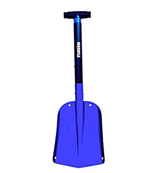 【中古】【輸入品・未使用】青 伸縮式 アルミニウム ポータブルスノーショベル 雪かき用 車のシャベル