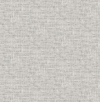 【中古】【インポート品・未当て嵌める】NuWallpaper NU2873 ポプリンテクスチャグレー ピールアンドスティック壁紙 薄墨色