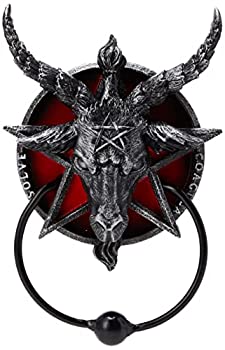 【中古】【輸入品・未使用】Nemesis Now B4474N9 ブラックバフォメットドアノッカー 20.5cm｜スカイマーケットプラス 11,162円