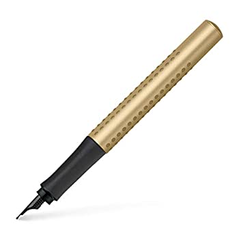 【中古】【インポート品・未当て嵌める】Faber-Castell グリップエディション B 筆 ゴールド