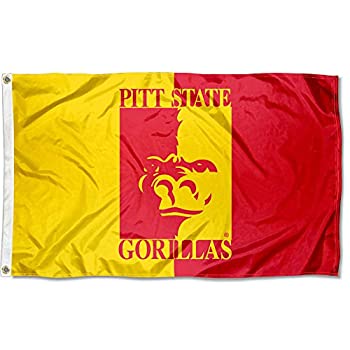 【中古】【輸入品・未使用】College Flags and Banners Co. ピットステートゴリラ3x5 フラッグ 14,081円