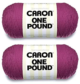 【中古】【輸入品・未使用】Caron 1ポンド 糸 - 2パック (パープル)