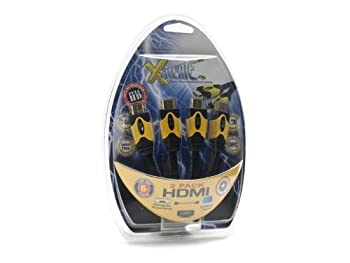 【中古】【インポート品・未当て嵌める】Xtreme 6足HDMI有線テレビ???2風呂敷き包み