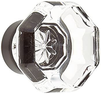 【中古】【輸入品・未使用】Emtek 86011US10B Old Town Clear 1.25-Inch Cab Knob by Emtek