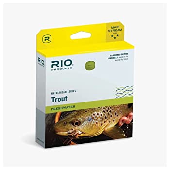 【中古】【輸入品・未使用】(WF7S3%ｶﾝﾏ% Brown) - Rio Mainstream Type 6 Full Sinking Fly Line
