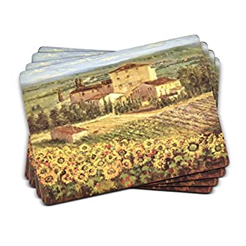 【中古】【輸入品・未使用】Pimpernel Tuscany Placemats Set of 4 40.6cm x 30.5cm