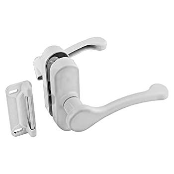 【中古】【輸入品・未使用】National Hardware V1320 1-3/4 Lever Latch in White by National