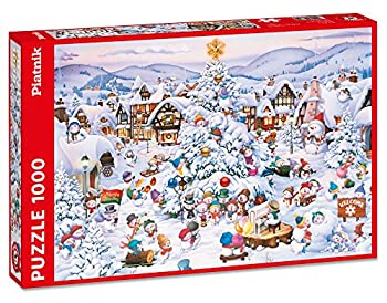 【中古】【輸入品・未使用】1000ピース ジグソーパズル Piatnik クリスマス合唱団 Christmas Choir 44×68cm 5660