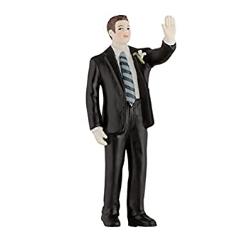 【中古】【インポート品・未当てはめる】西洋菓子トッパー・花むこ・HIGH FIVE