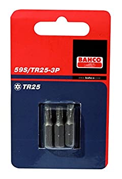 【中古】【輸入品・未使用】BAHCO IR59S/TR9-3P 3XBITS TR9 25MM 1/4 スタンダード