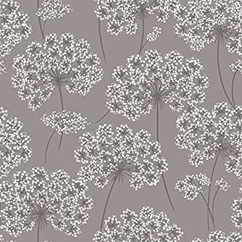 【中古】【輸入品・未使用】NuWallpaper Angelica Grey Peel & Stick Wallpaper