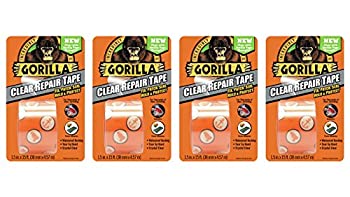 【中古】【インポート品・未当てはめる】Gorilla クリスタルクリアダクトテープ 1.88in x 5yd せつ然たる (4個風呂敷き包み)