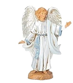 【中古】【輸入品・未使用】Roman%ｶﾝﾏ% 13cm ANGEL AT THE RESURRECTION FIG LIFE OF CHRIST FONTANINI